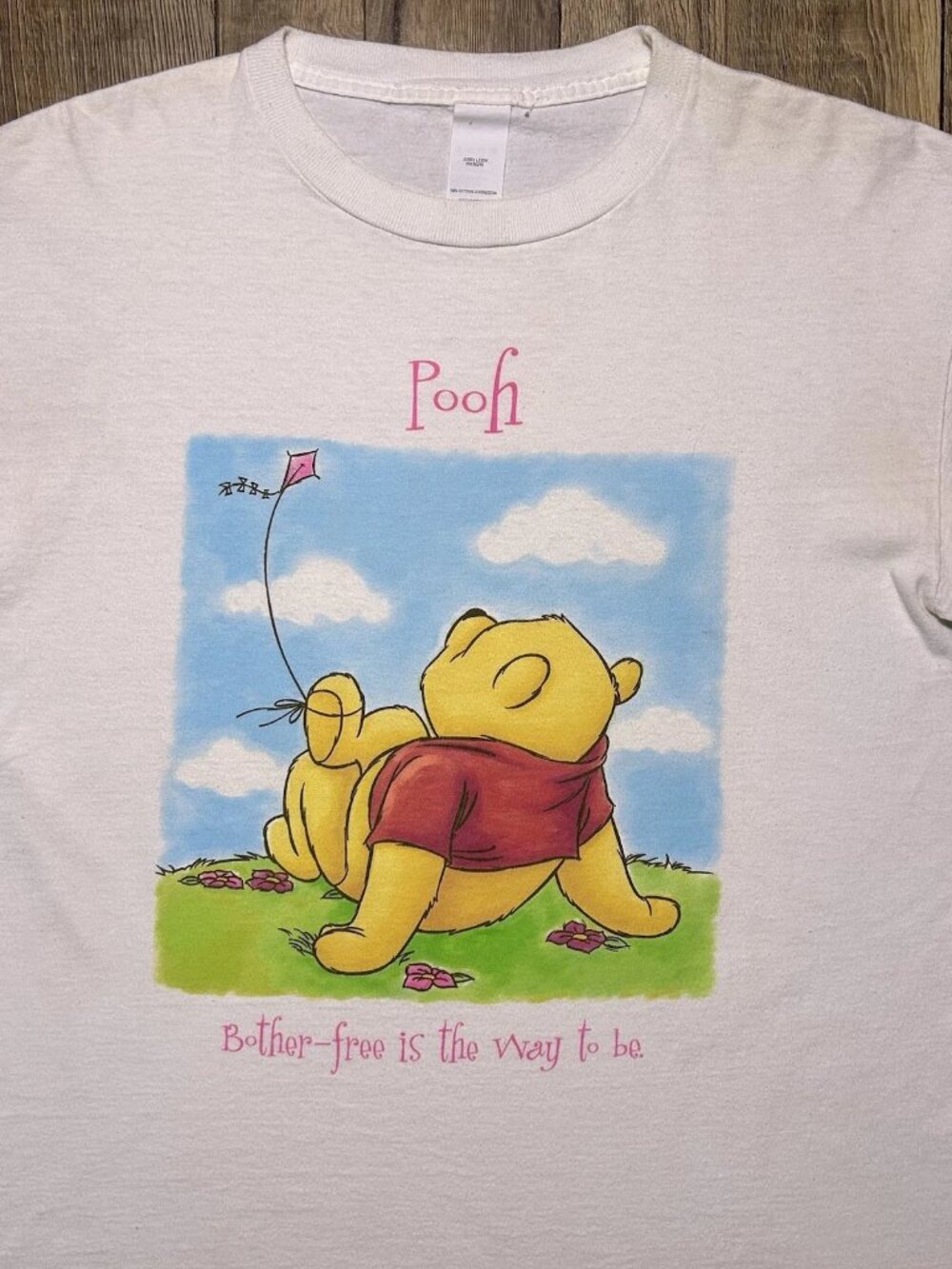 Vintage 90’s Disney Winnie The Pooh White Graphic Tee Shirt